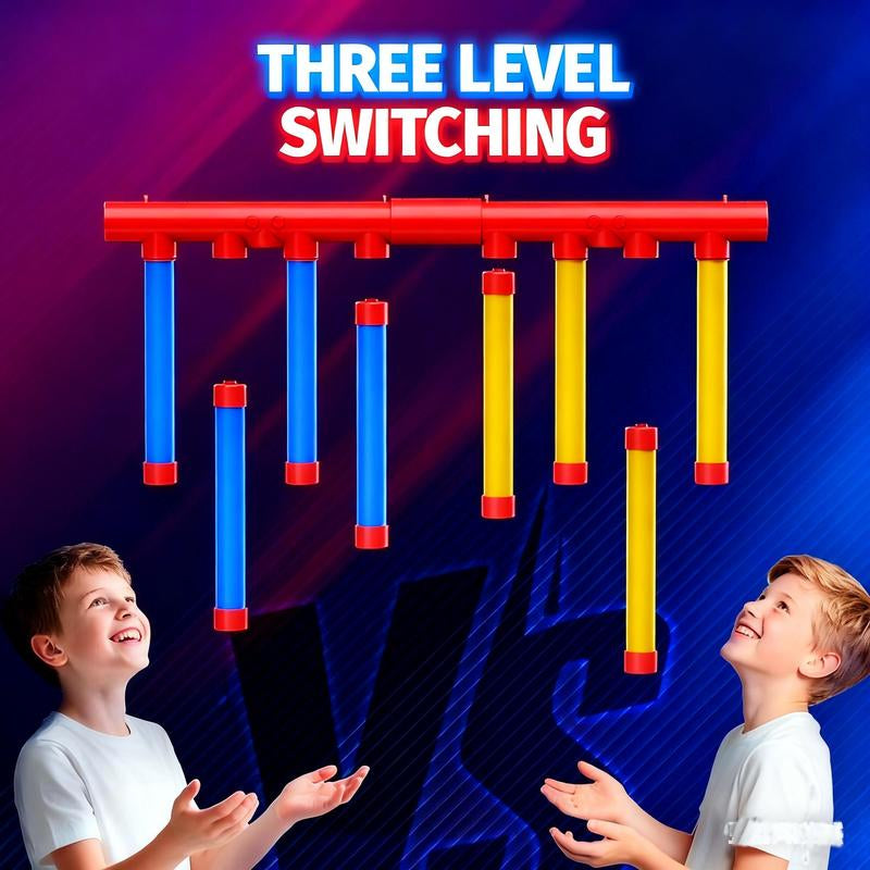 Reflective Drop Sticks Challenge Game Set, Hand-Eye Coordination Training Toy, Speed Test Game for Adults, Perfect Christmas Gift