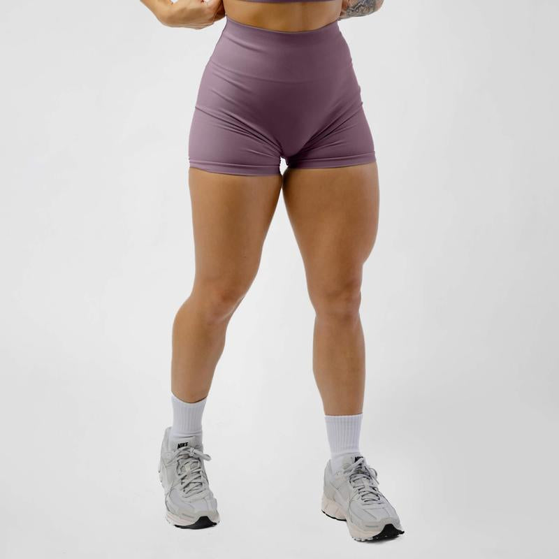 Gymreapers Halo Athletic Compression Shorts for Women - Seamless Knit Interlock Fabric for Breathability and Flexibility
